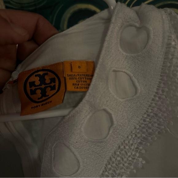 Tory Burch sz S white tunic - Picture 5 of 6